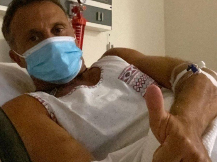 Sergio Lapegüe tras ser internado por coronavirus: Mi pulmón derecho está empezando a ser invadido por el virus