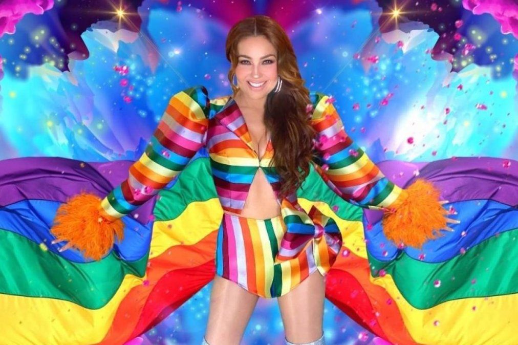 La impactante imagen de Thalía sin maquillaje