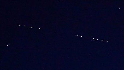 Los expertos aseguran que la visibilidad de los satélites será muy buena, por lo que habrá que estar atentos si se los quiere observar desde Santa Fe.