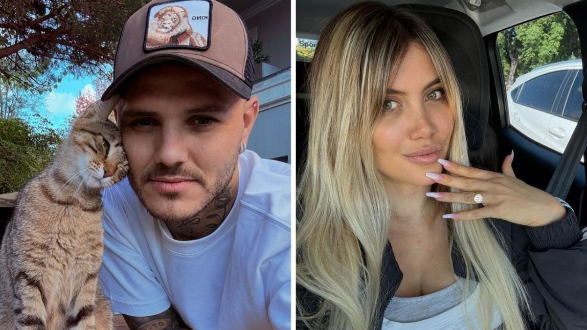 El encuentro entre Wanda Nara y Mauro Icardi terminó tenso y a los gritos.