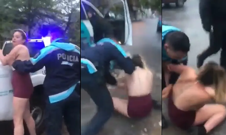 Abuso policial en Mar del Plata: un efectivo zamarreó y tiró al piso a una joven para esposarla a la salida de un boliche