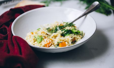 Risotto de hinojo y verduras, la receta para el invierno. Risotto de hinojo y verduras, la receta para el invierno.