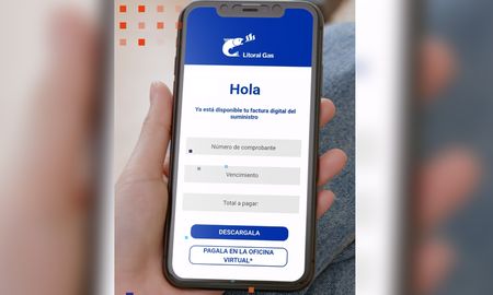 Más de 400 mil clientes ya reciben su factura del gas por mail Más de 400 mil clientes ya reciben su factura del gas por mail