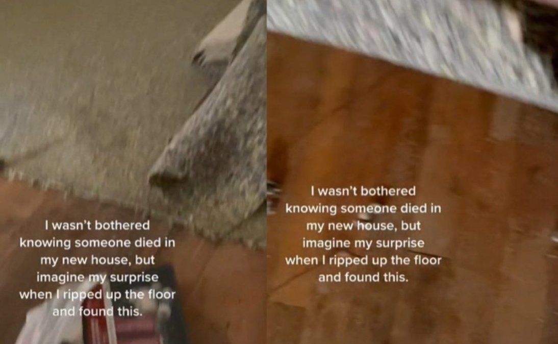 La mujer no podía creer lo que veía.&nbsp;