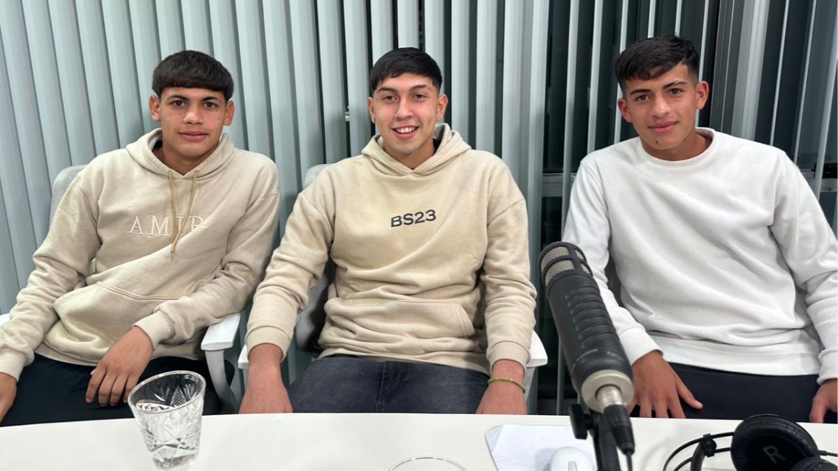 Sergio Cabrera, Guillermo R&iacute;os y Valentino Albornoz.