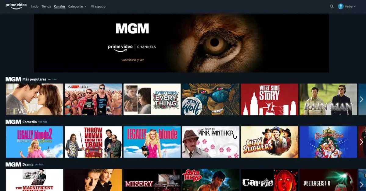 Cómo será el nuevo catálogo de Amazon Prime Video luego de la compra de MGM.