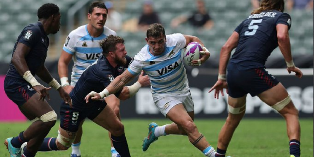 AIRE en Madrid junto a Los Pumas en la Gran Final de rugby seven.