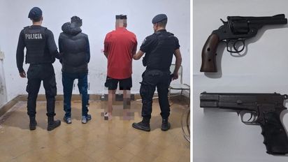 Santa Fe violenta: en pocas horas detuvieron a cuatro hombres y secuestraron armas de fuego
