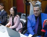 La acusación es impulsada por los fiscales Ilera y Grimberg -sobre la izquierda- y el querellante Calvo Arrazola -saco azul-.&nbsp;