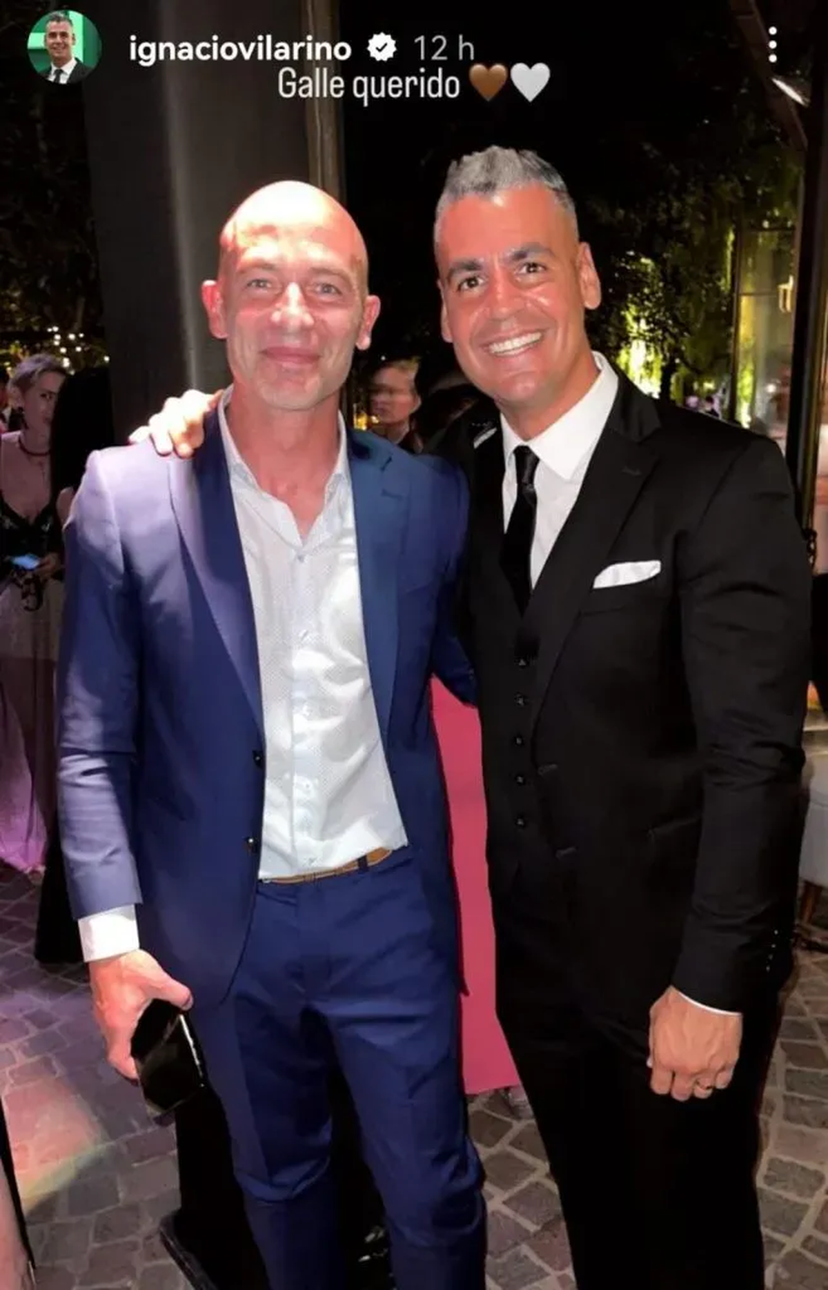 Sebastián Méndez en la fiesta de su amigo Christian Bragarnik. Sebastián Méndez en la fiesta de su amigo Christian Bragarnik.