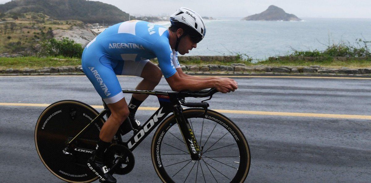 El ciclista chubutense disputará la cita olímpica.