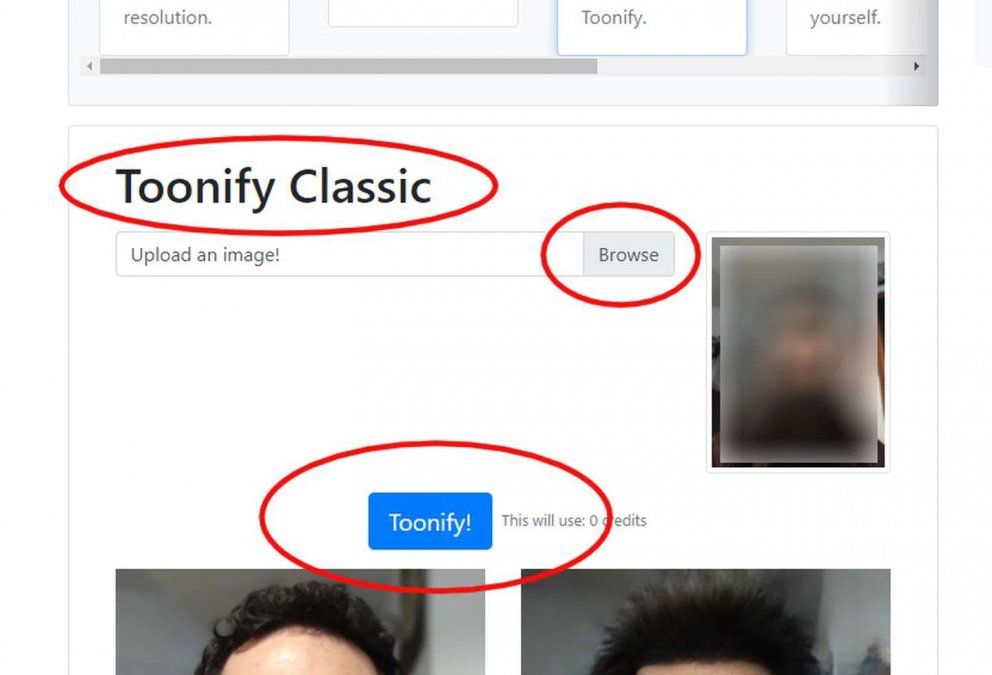 Usar la herramienta para transformar una selfie en un personaje animado es sencillo.
