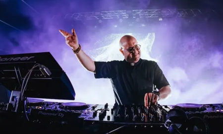 El DJ Guilherme Peixoto llega a Plaza de Mayo. El DJ Guilherme Peixoto llega a Plaza de Mayo.