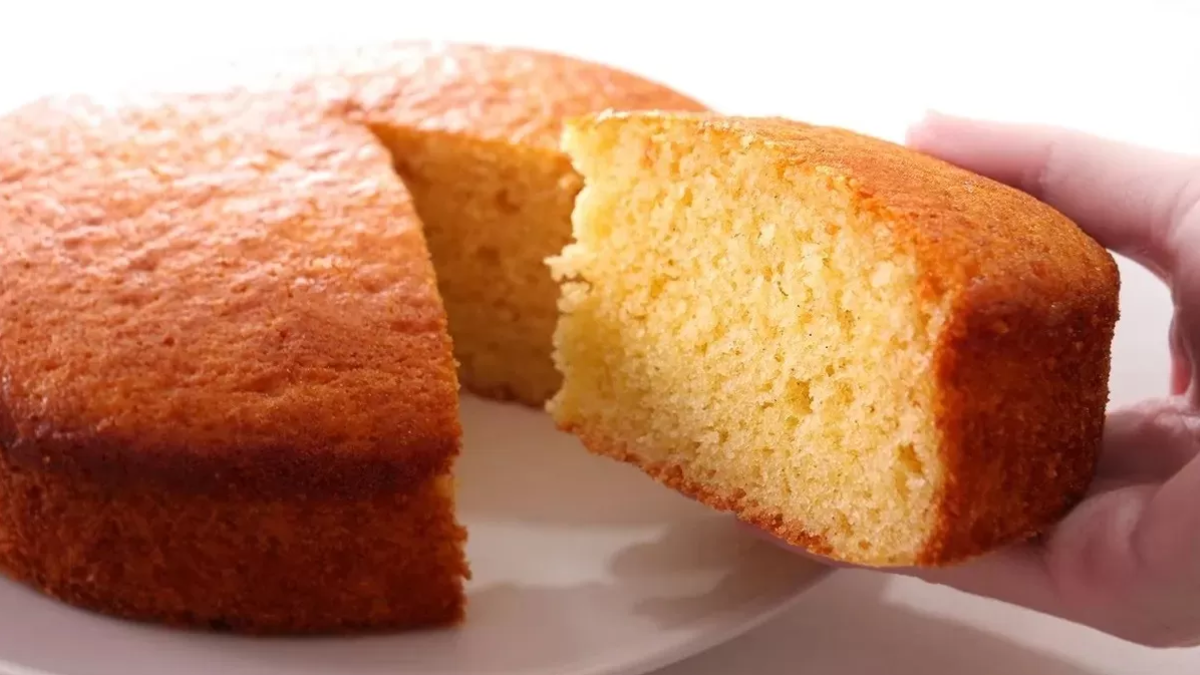 Esta receta de bizcochuelo es ideal para la merienda. Esta receta de bizcochuelo es ideal para la merienda.