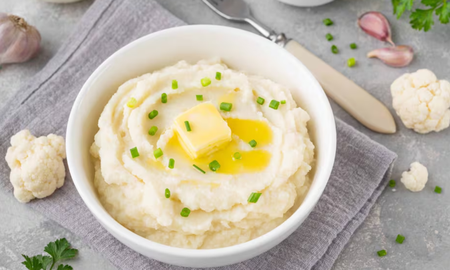 Receta de puré de coliflor. Receta de puré de coliflor.