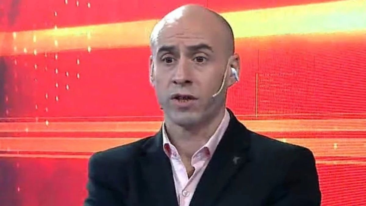 Se conoció una foto inédita del periodista.