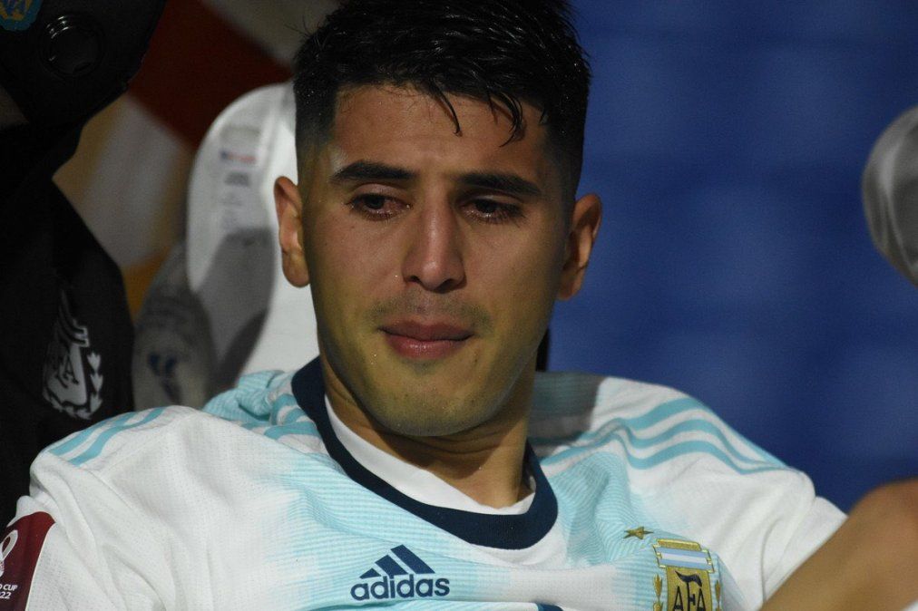 Exequiel Palacios se lesionó y se perderá la Copa América Argentina-Colombia.