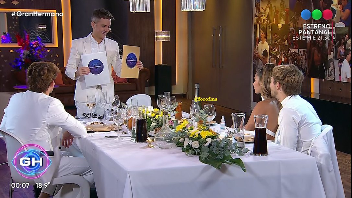 Santiago del Moro reveló que la valija que Alfa había dejado en la casa de Gran Hermano había dos comunicados oficiales.