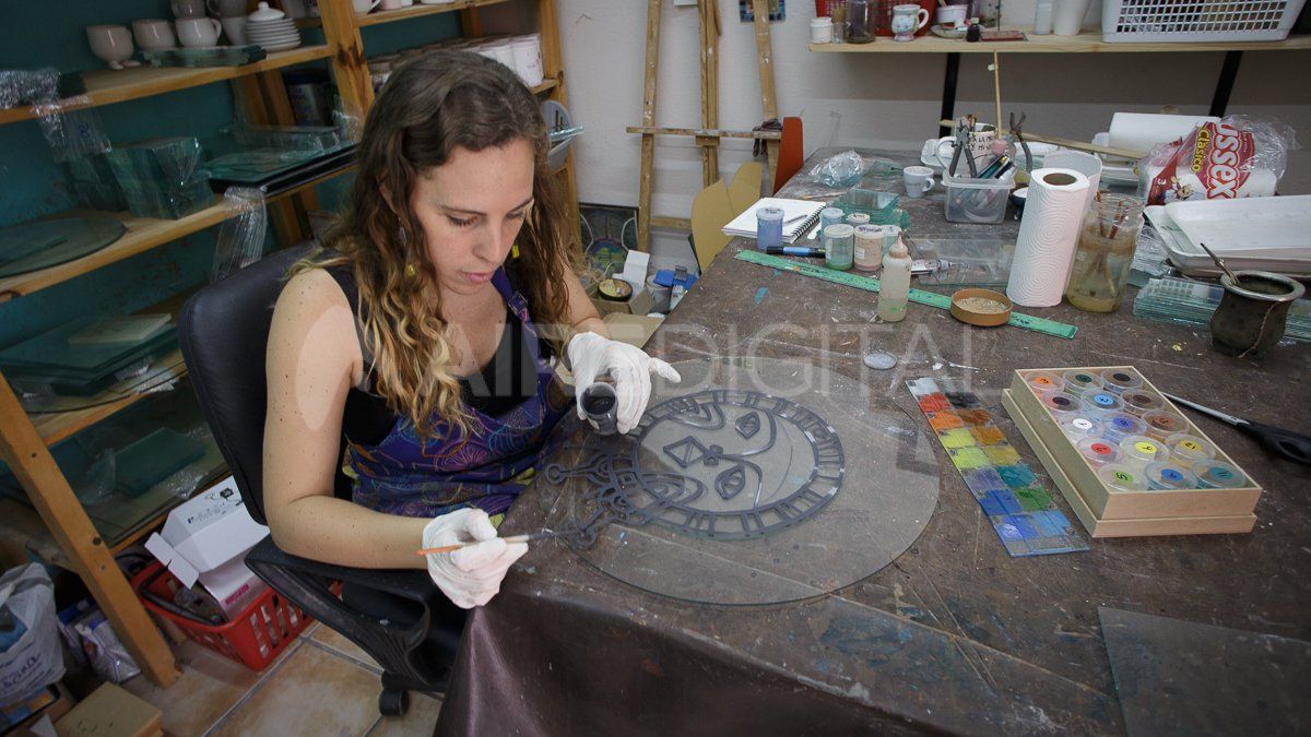 Todos los productos que vende Dai Lerman son hechos a mano.