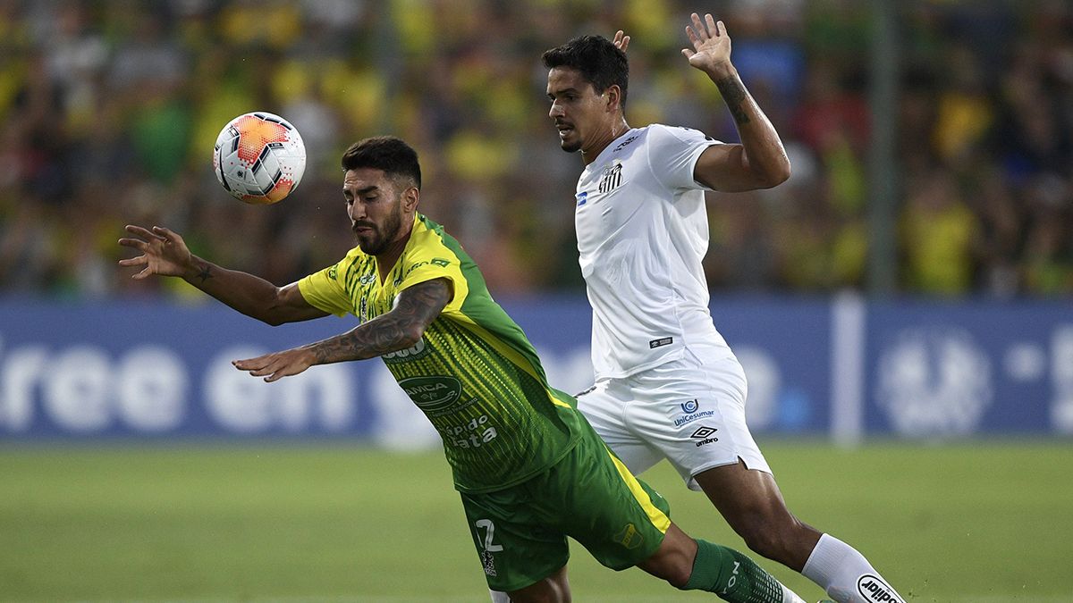 Defensa y Justicia perdió ante Santos en su debut por Copa Libertadores