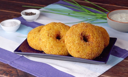 Donas de pollo: la receta rápida y económica para hacer una comida diferente Donas de pollo: la receta rápida y económica para hacer una comida diferente
