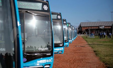 El Municipio de Rosario suma 130 colectivos 0km al transporte público. El Municipio de Rosario suma 130 colectivos 0km al transporte público.