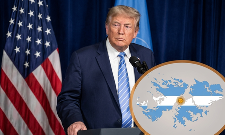 Trump analiza apoyar a Argentina por Malvinas como sanción a Reino Unido. Trump analiza apoyar a Argentina por Malvinas como sanción a Reino Unido.