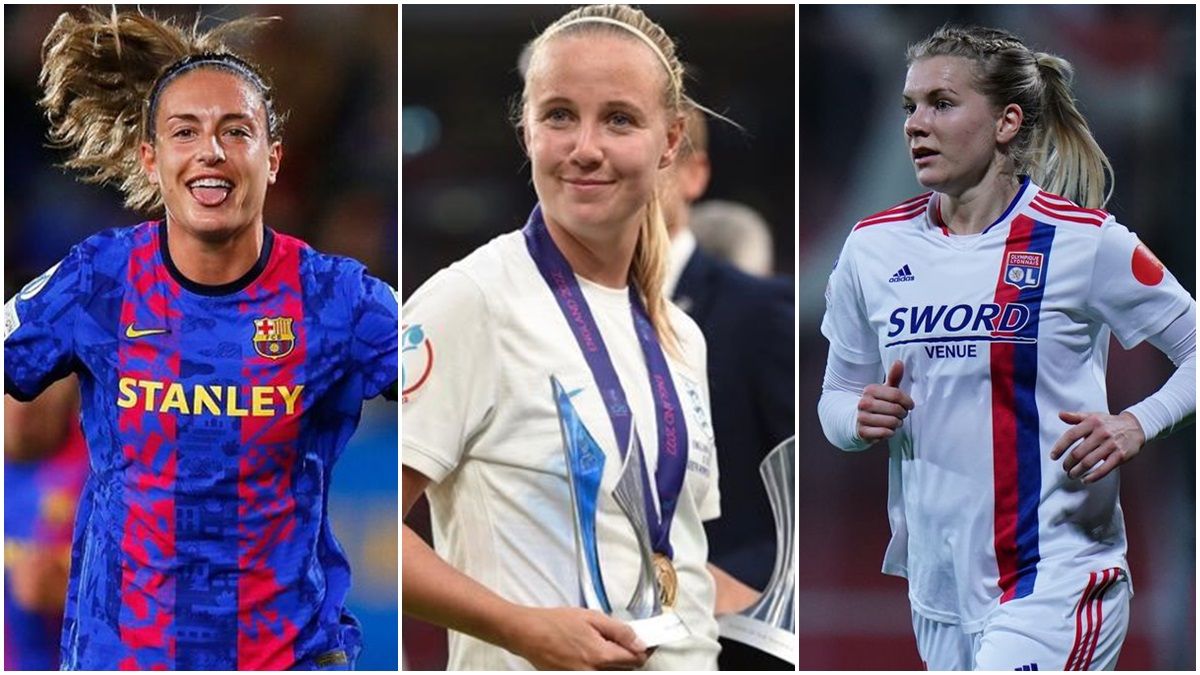 Alexia Putellas, Beth Mead y Ada Hegerberg son las principales candidatas al Balón de Oro femenino.