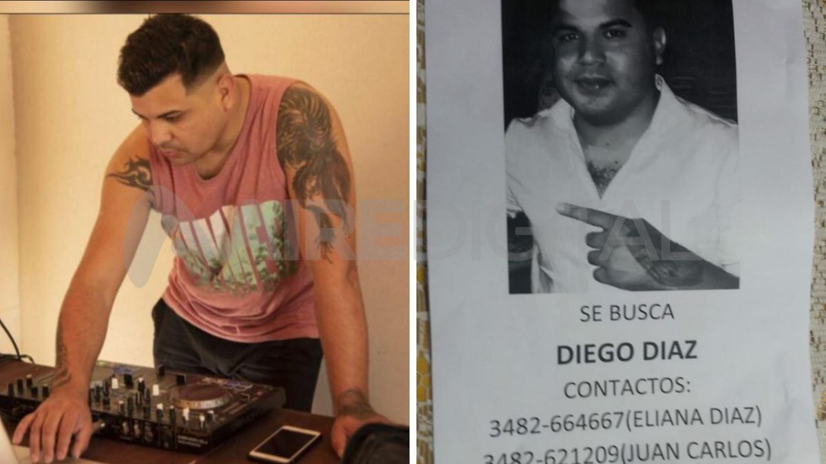 11 días se cumplen de la desaparición de Diego Díaz: su familia hizo una volanteada.