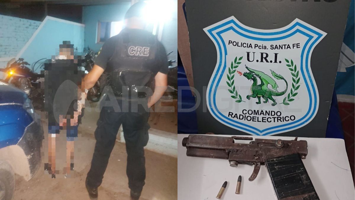 Un menor detenido y un arma secuestrada en el barrio Liceo Norte