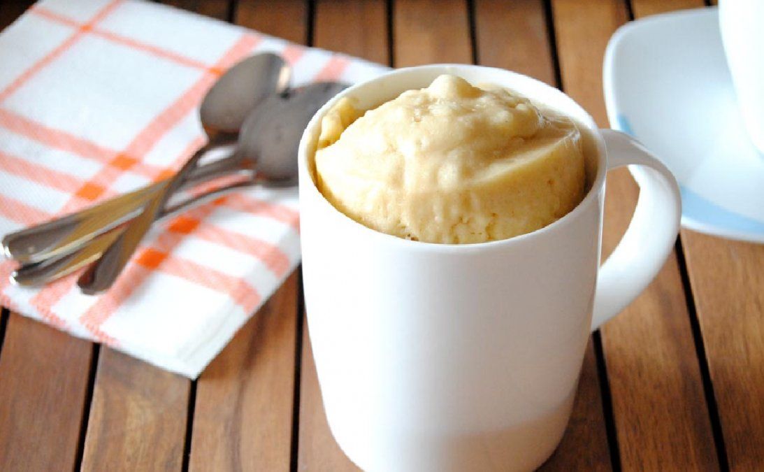 Cómo hacer un delicioso mug cake de vainilla para tu desayuno