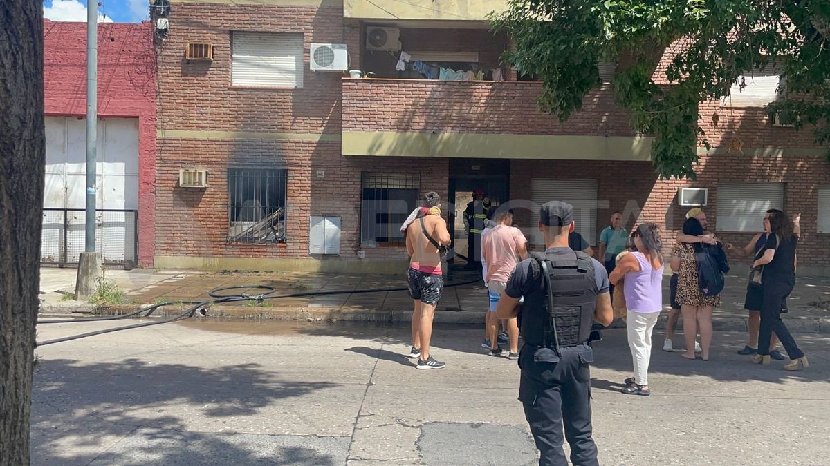 Se incendió un departamento en la ciudad de Santa Fe.
