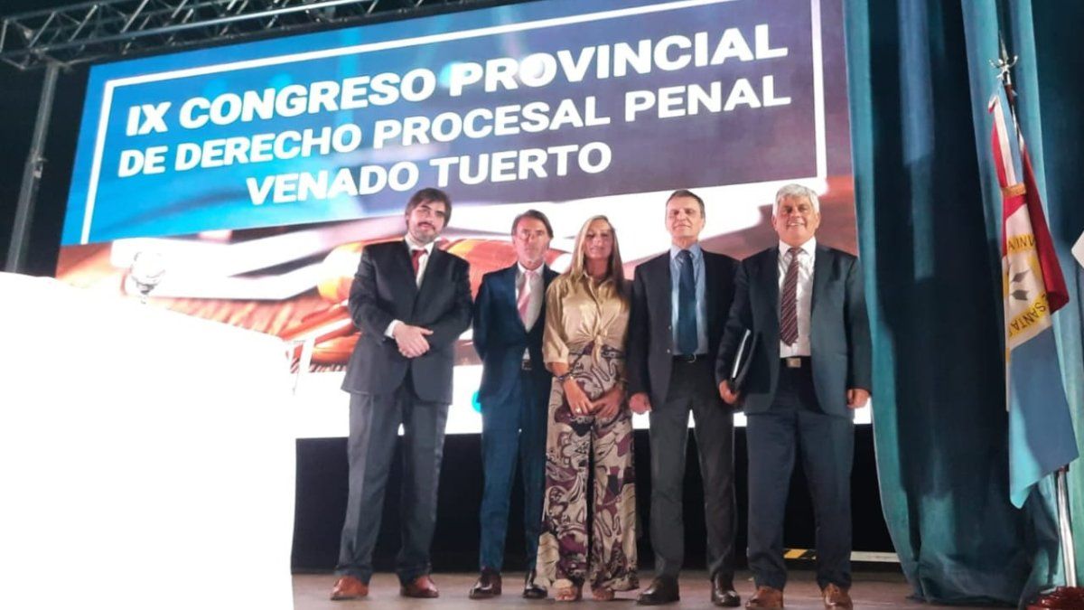 Los operadores del sistema judicial se reunieron en Venado Tuerto para el IX Congreso de Derecho Procesal Penal