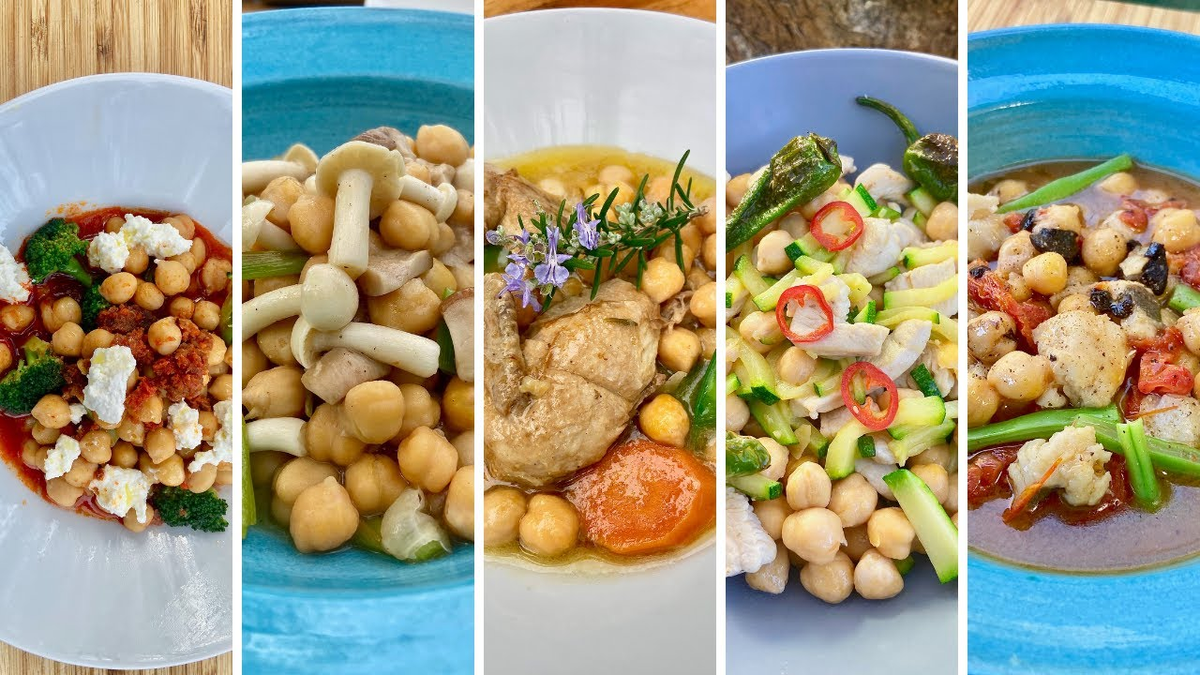 Cómo usar garbanzos en lata: 10 recetas fáciles y con pocos ingredientes