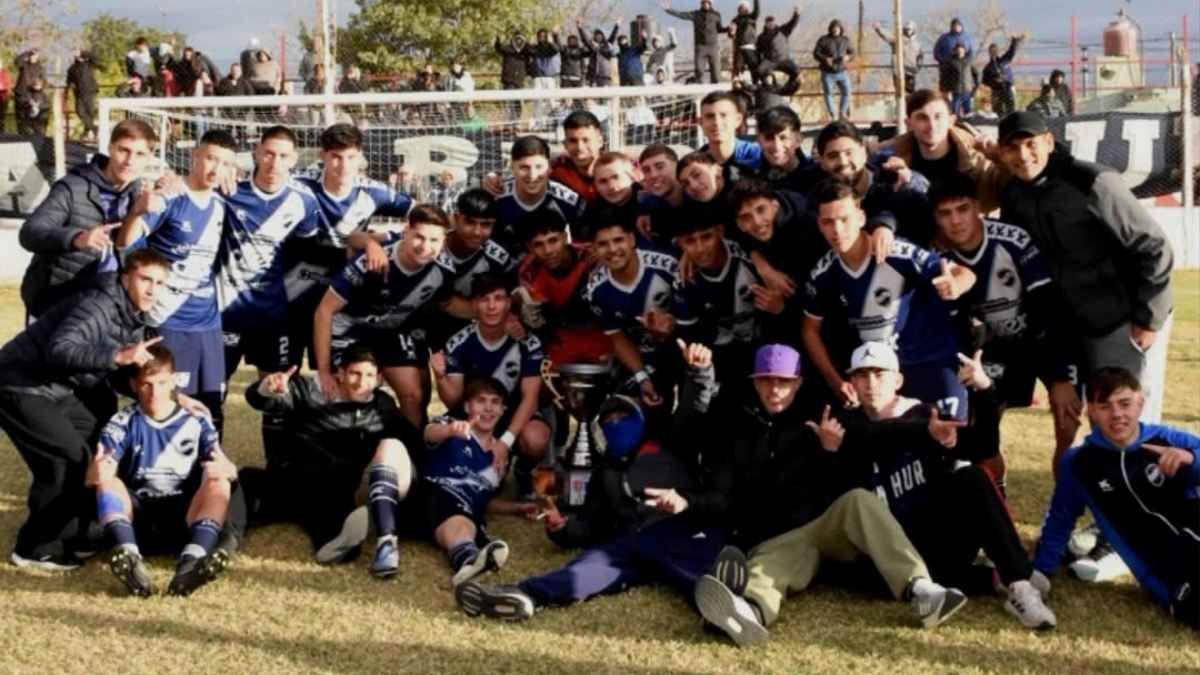 Ben Hur de Rafaela, campeón de la Copa Departamento Castellanos. Foto: prensa Ben Hur.