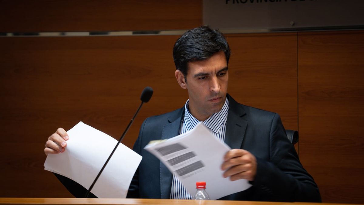 Martín Torres, el juez a cargo de la audiencia en tribunales.