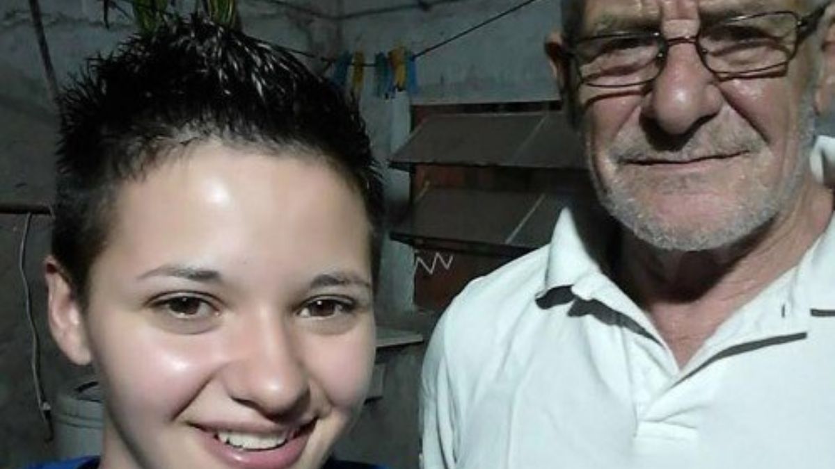 Tehuel y su papá, Andrés de la Torre (Foto: redes sociales)