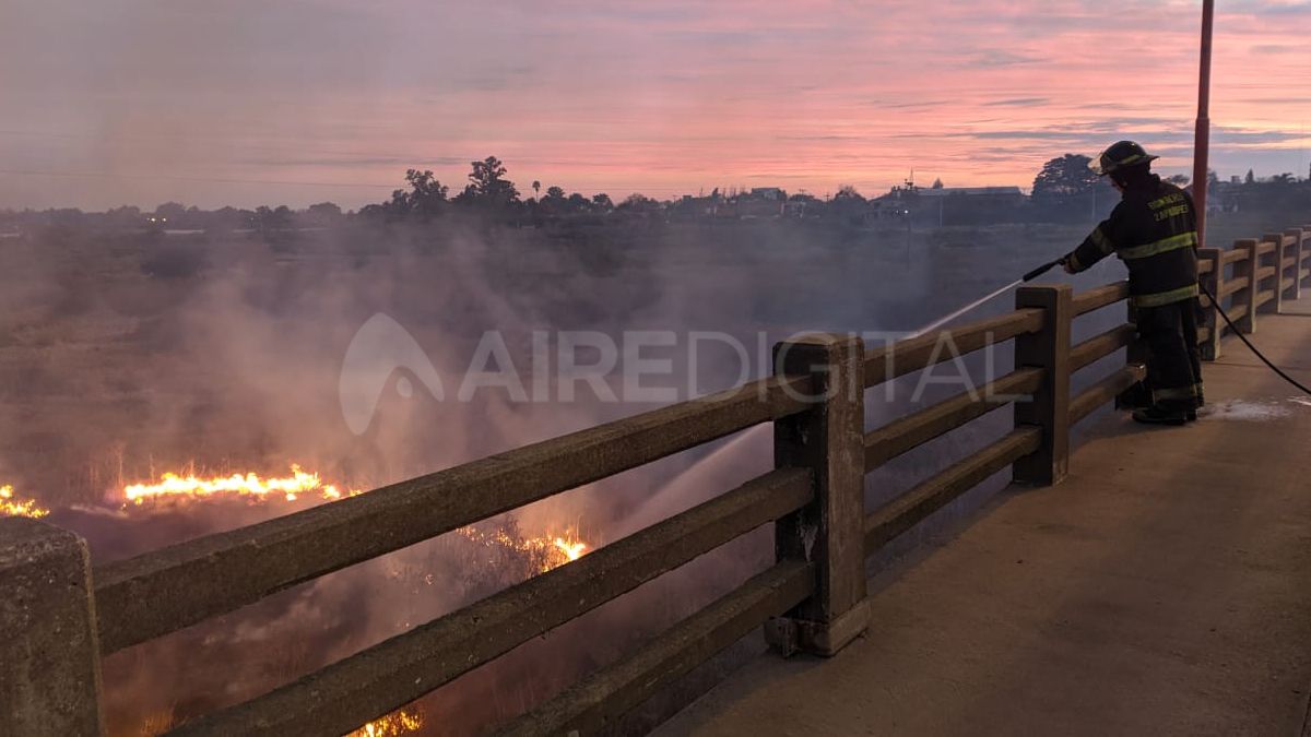 En lo que va de 2020 casi se triplicaron los incendios de pastizales en el área metropolitana de Santa Fe