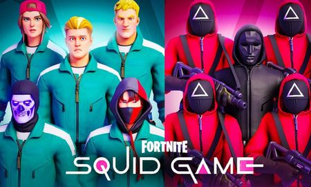 Fortnite ahora tiene mapas que están inspirados en El juego del calamar. Fortnite ahora tiene mapas que están inspirados en El juego del calamar.