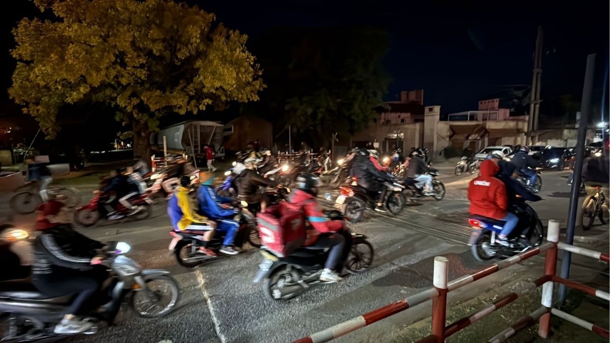 En seis años, el parque automotor en Santa Fe pasó de tener un 26% de motos a un 38%.