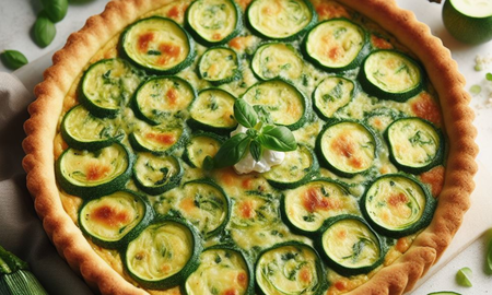 Tarta de zapallitos y queso súper fácil: la receta perfecta para los días de calor Tarta de zapallitos y queso súper fácil: la receta perfecta para los días de calor
