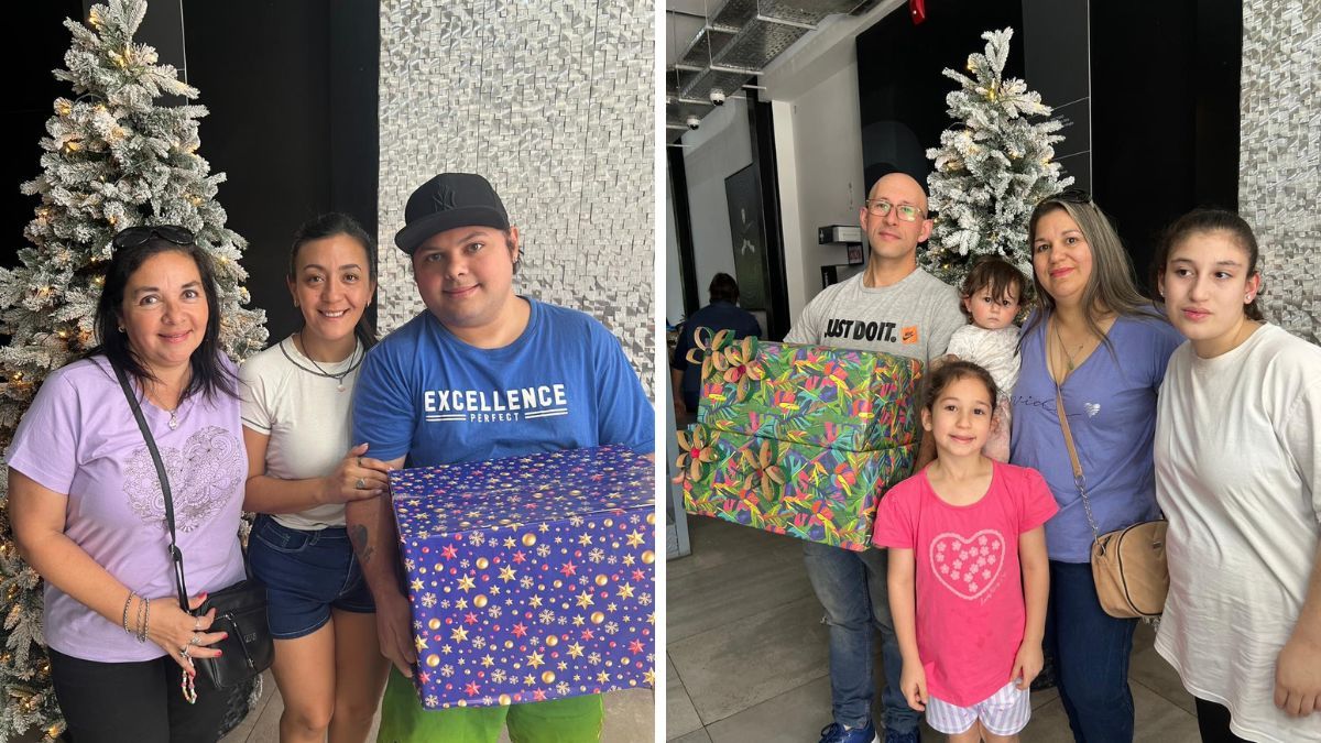 La campaña que AIRE impulsa junto al Movimiento Los Sin Techo continúa sumando cajas navideñas. La campaña que AIRE impulsa junto al Movimiento Los Sin Techo continúa sumando cajas navideñas.