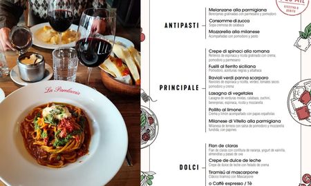 El Menú de La Parolaccia. El Menú de La Parolaccia.