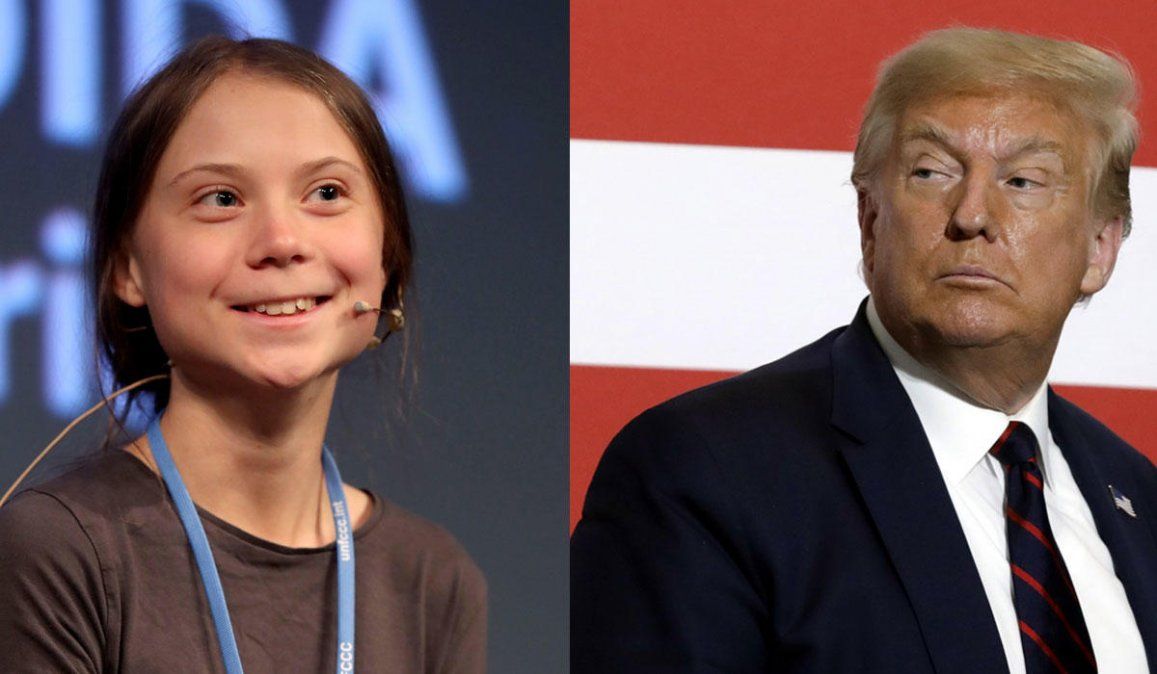 La despedida de Greta Thunberg a Donald Trump: Parece un anciano muy feliz