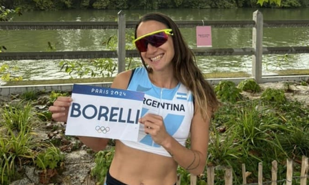 Florencia Borelli, la última atleta Argentina que participará en París 2024. Florencia Borelli, la última atleta Argentina que participará en París 2024.