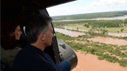 Macri llega hoy al Litoral por las inundaciones Macri llega hoy al Litoral por las inundaciones