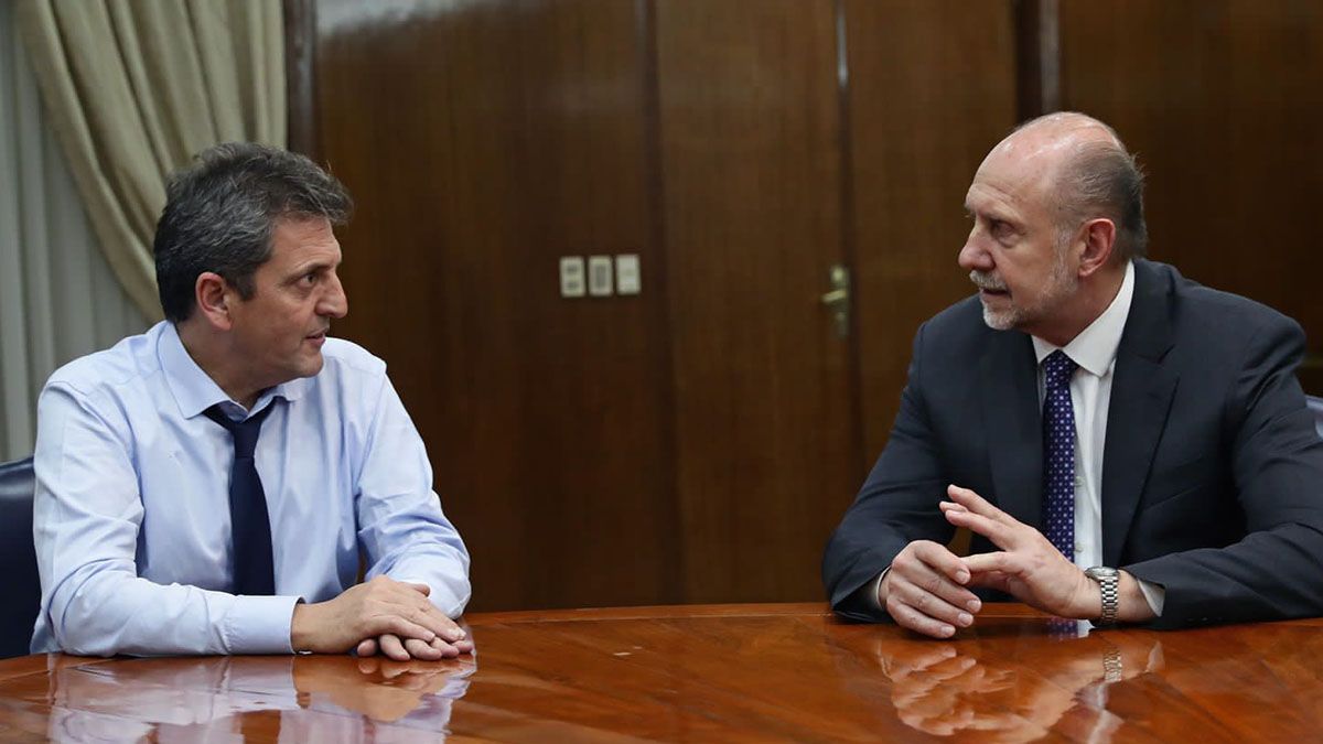 Con agenda abierta, el gobernador Perotti se reunió con Sergio Massa