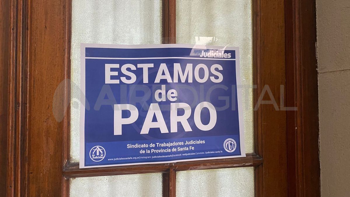 Trabajadores judiciales definieron un paro de actividades sin asistencia. 