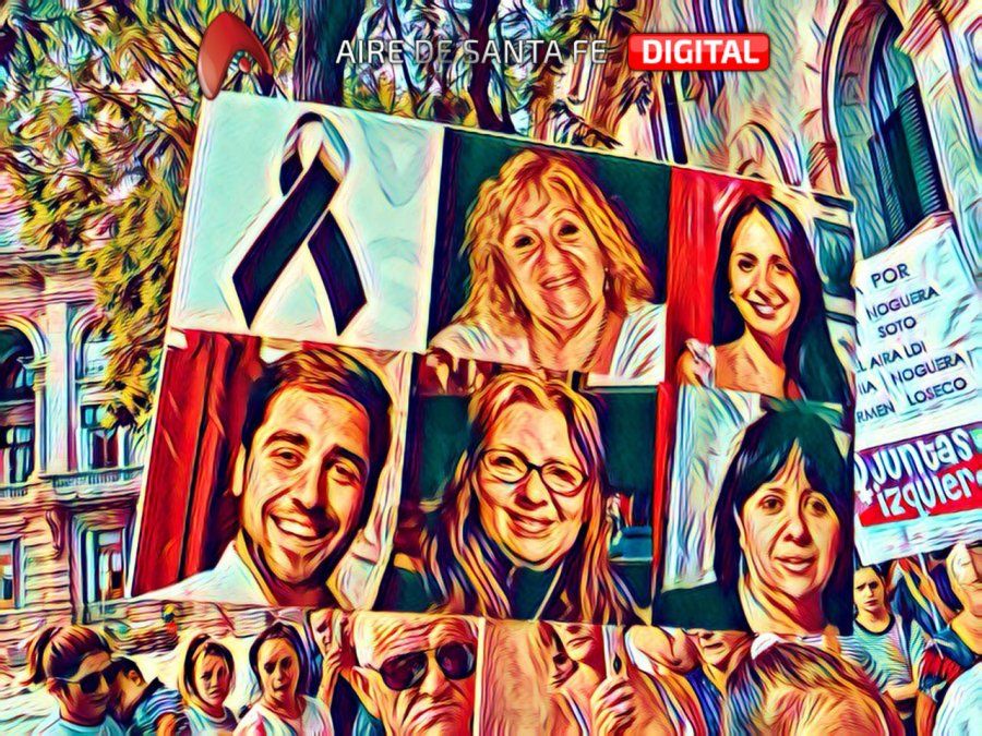 Marcha en pedido de justicia por el quíntuple femicidio