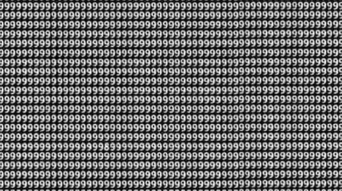 Ta solo un 5% logró divisar el elemento escabullido, el resto fueron todos intentos en vano.